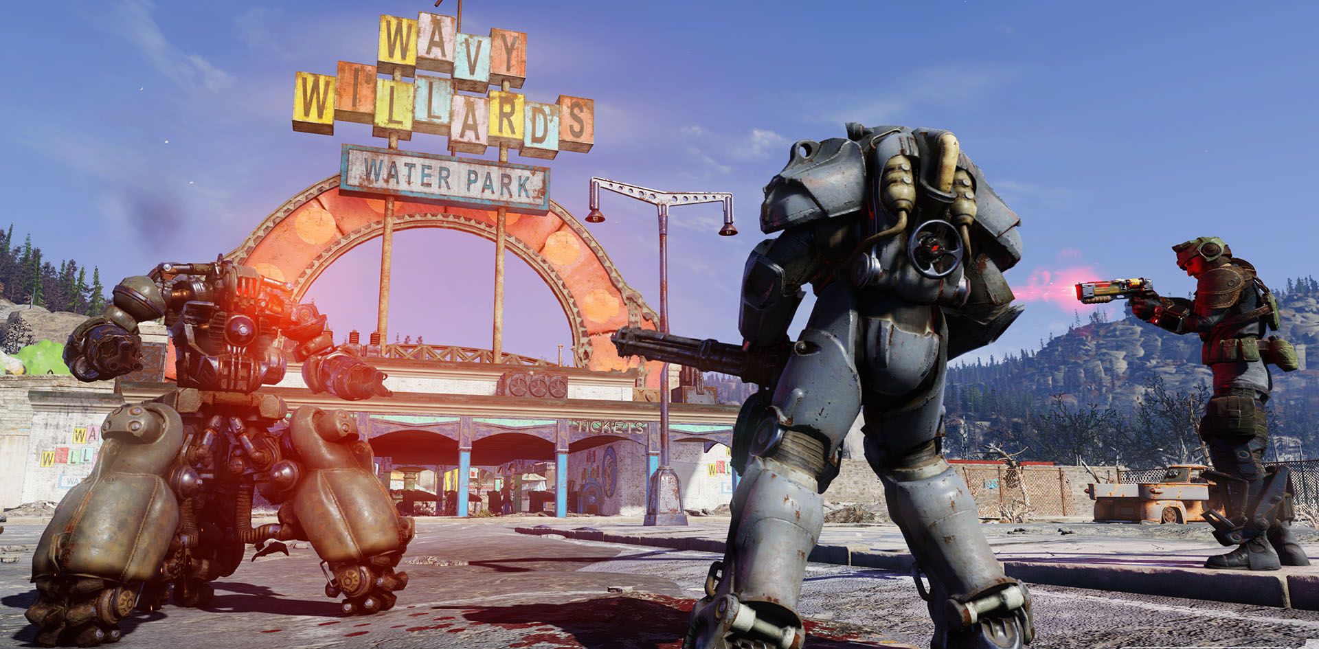 Fallout 76 combat guide stealth wavy willard's water park