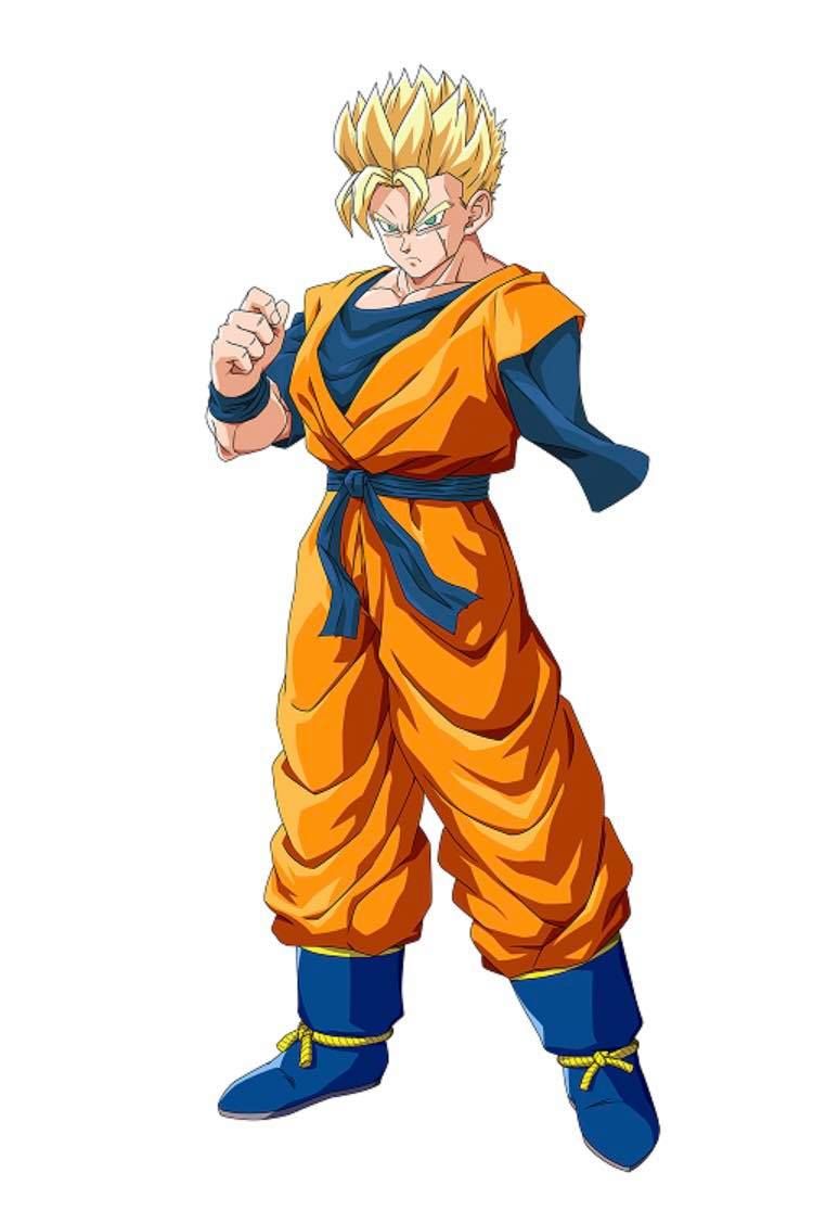 dbz future gohan one arm