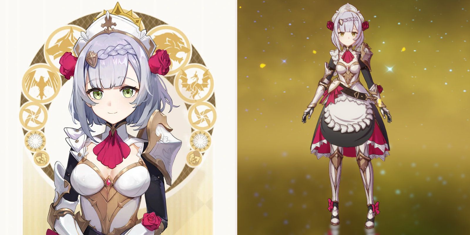 Noelle art card and in game menu image.