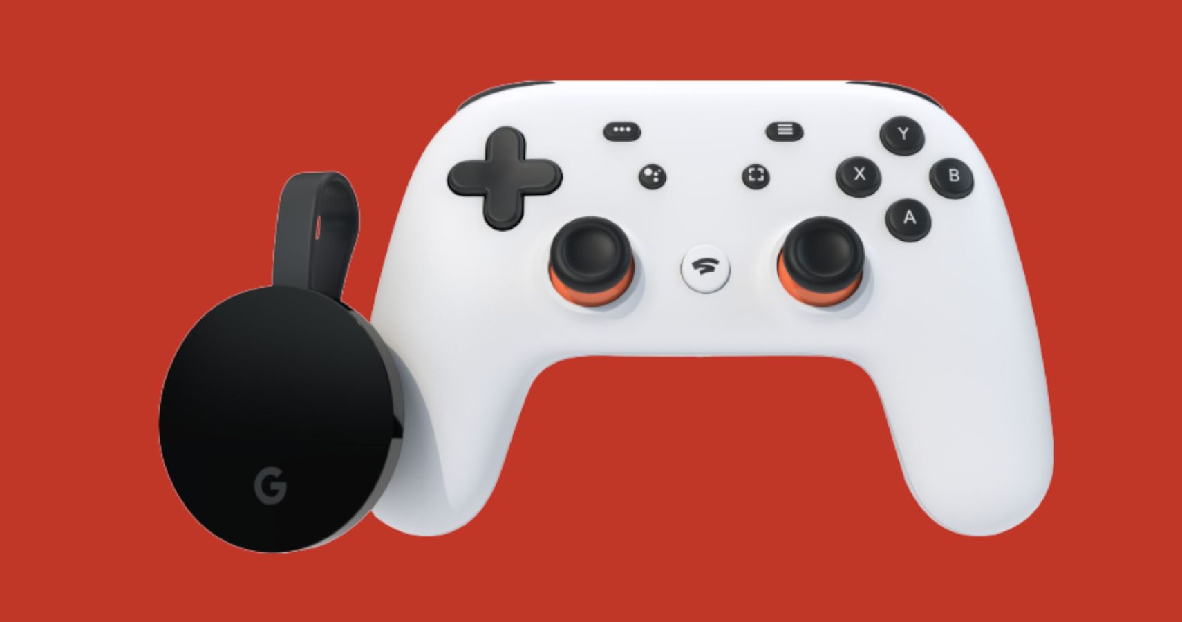Google Stadia Premiere Edition Clearly White Chromecast