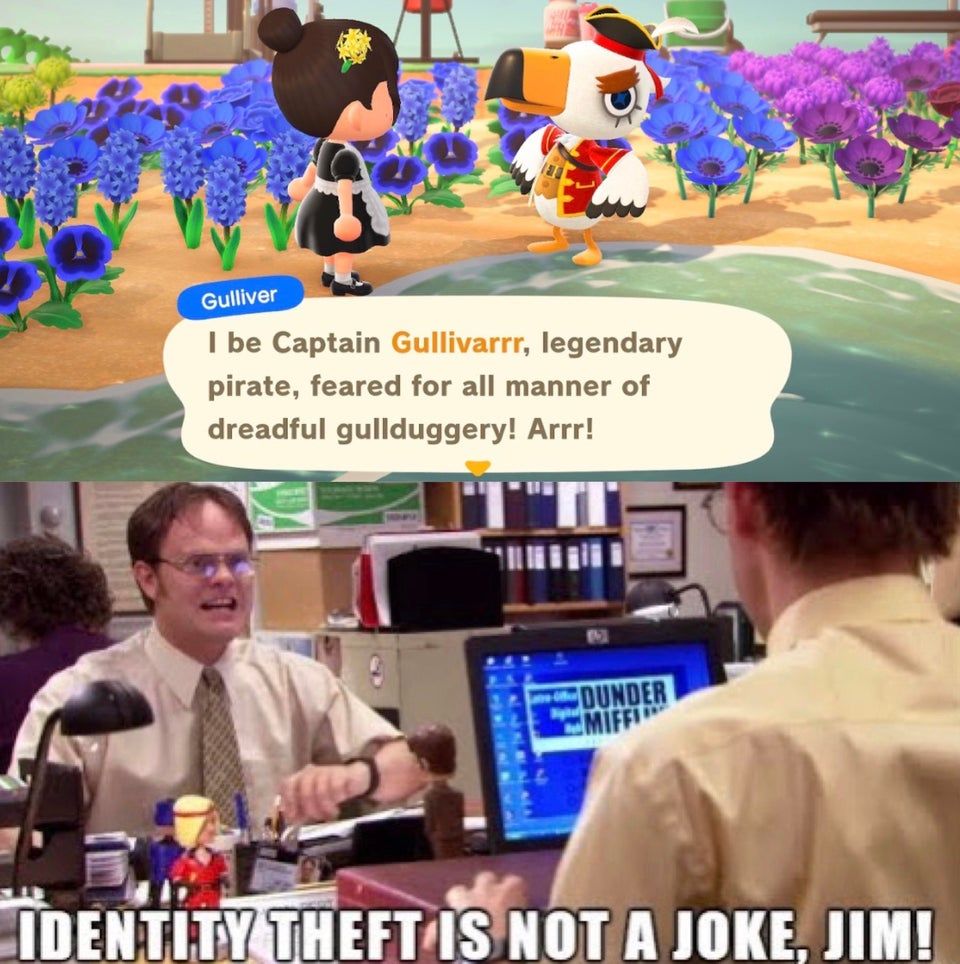 Gullivarrr Identity Thief Meme Animal Crossing