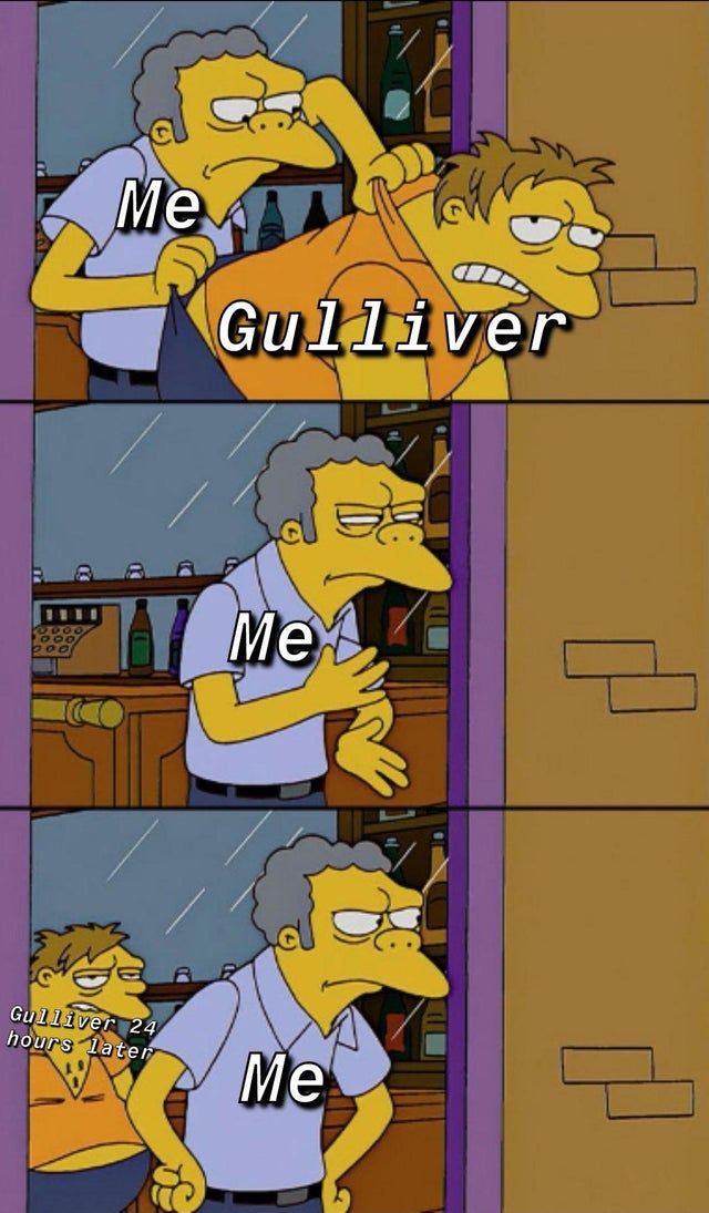 Gulliver Appearing AGAIN meme Animal Crossing