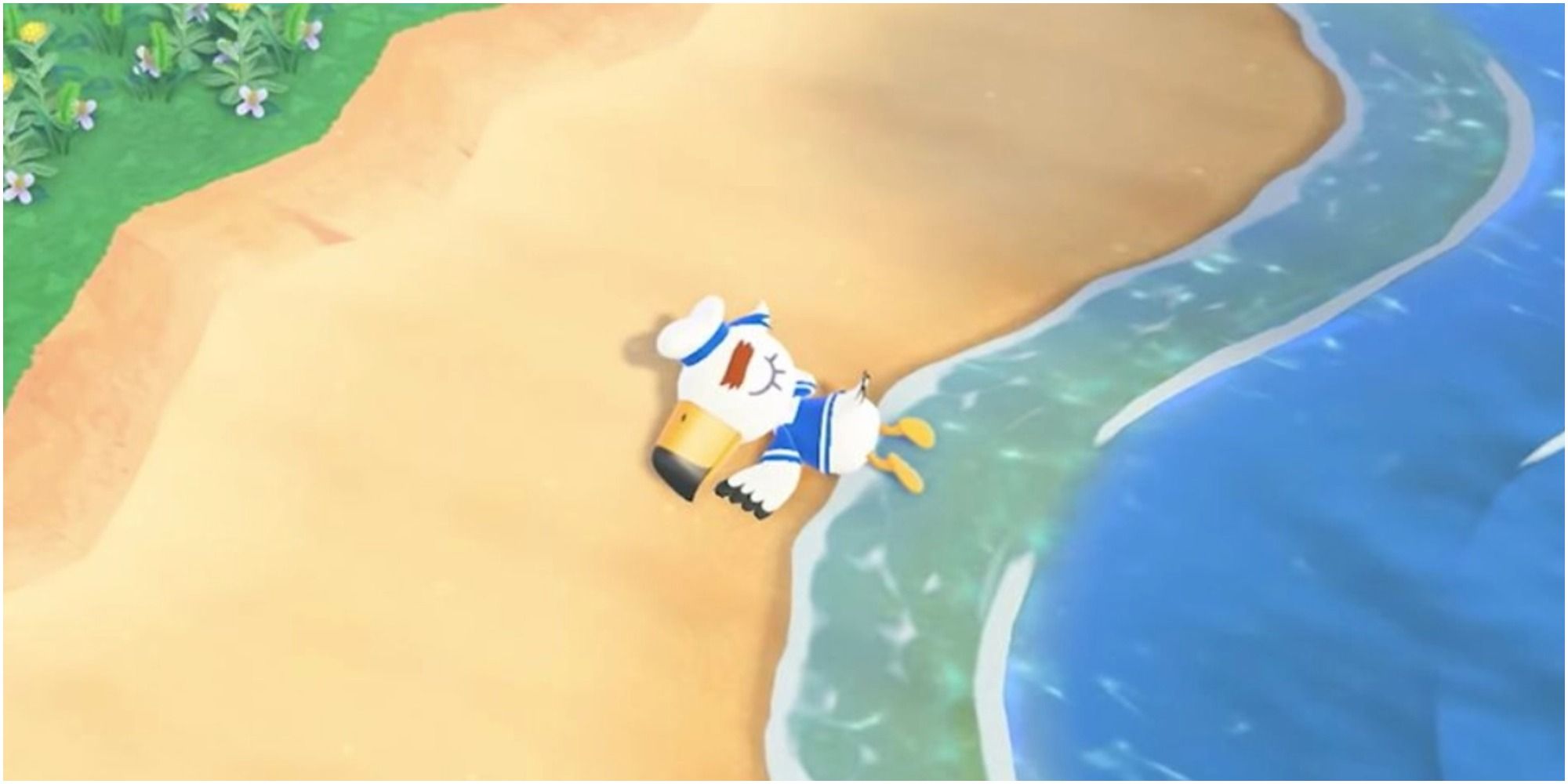 Gulliver Washed Up On The Shore Animal Crossing New Horizons