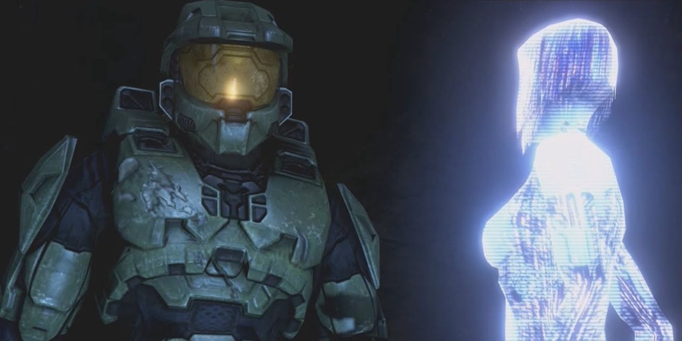 Master Chief reunites with Cortana aboard the Flood-infested High Charity in Halo 3