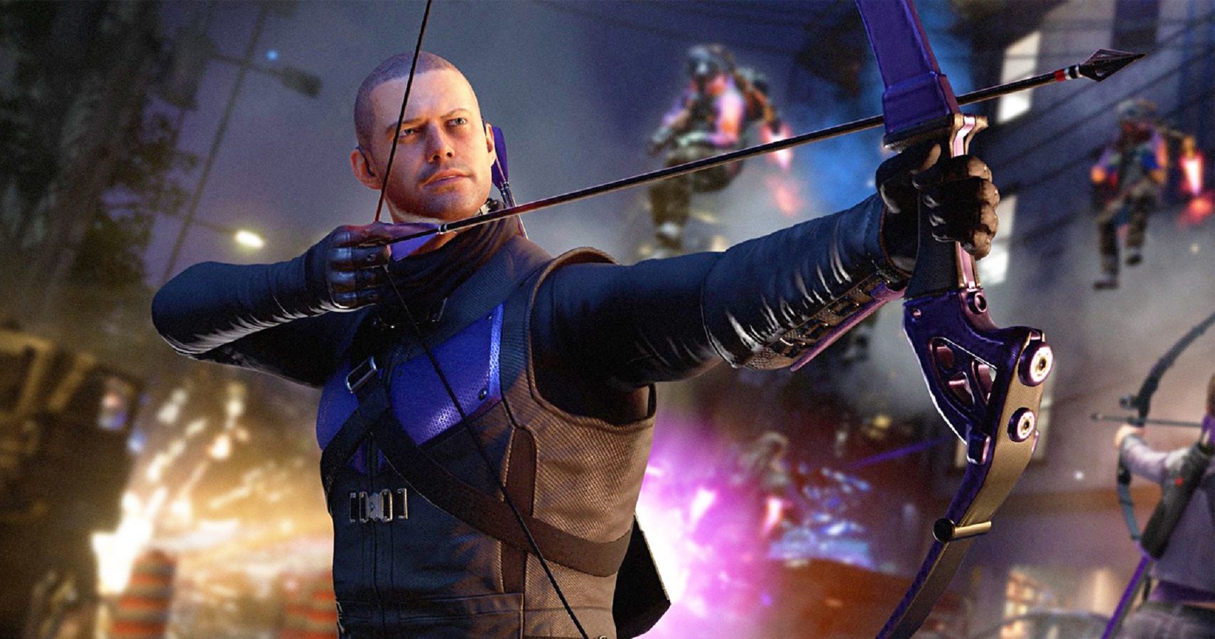 Hawkeye in Avengers game
