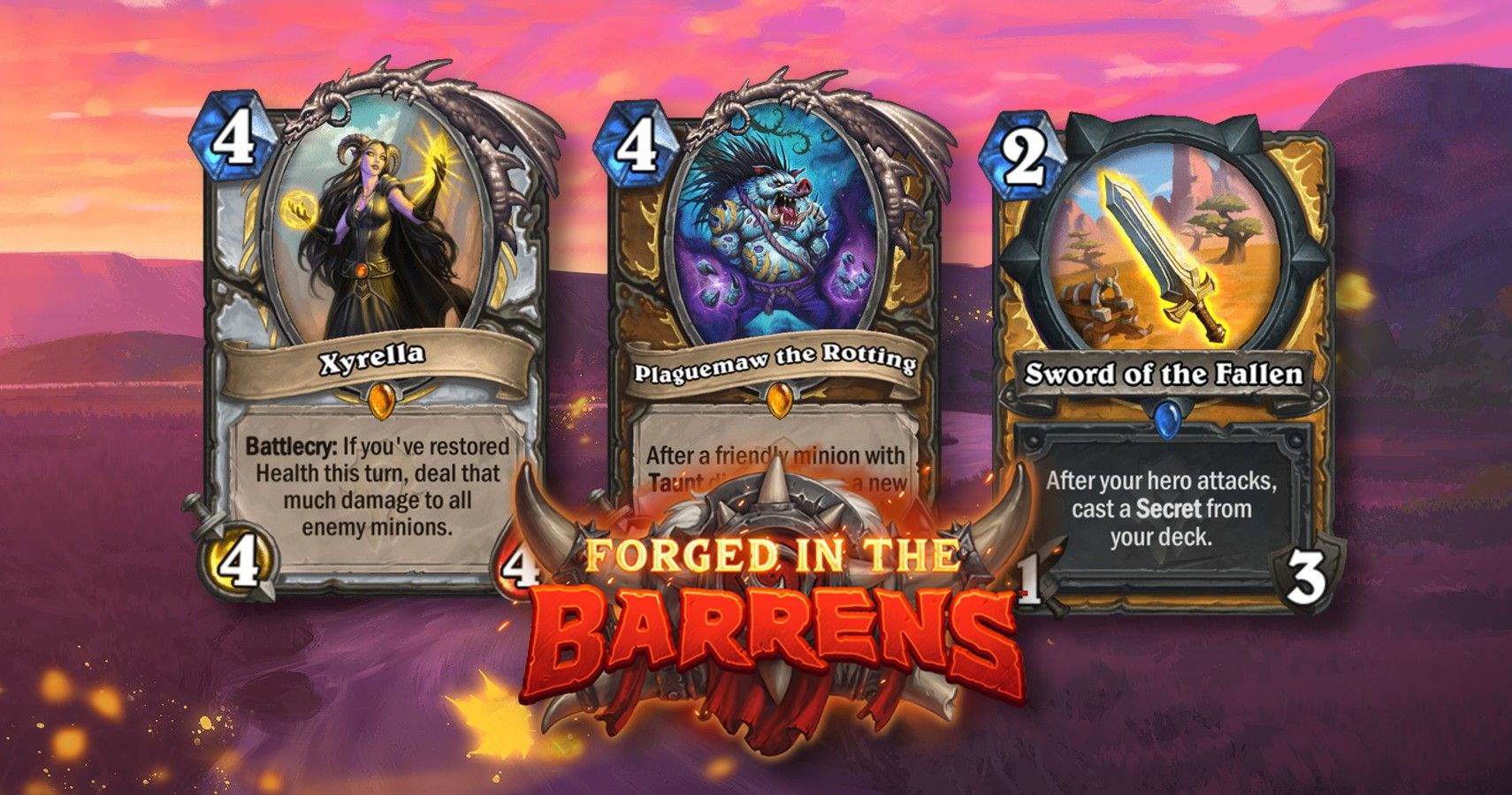 Hearthstone 10 Best Cards From New Expansion In The Barrens
