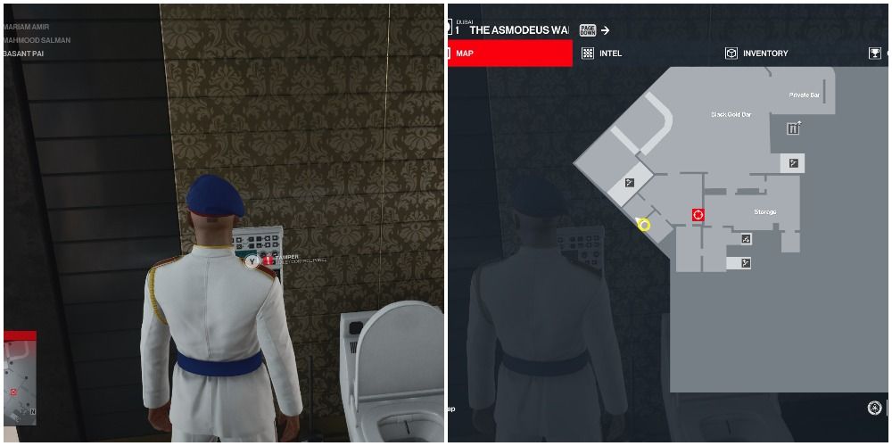 Hitman 3 Asmodeus Waltz Level One Tampering With The Bathroom Panel