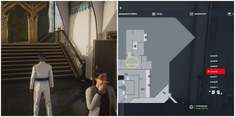 Hitman 3 Going From The Bathroom To The Security Room In Dubai
