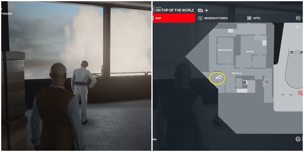 Hitman 3 Room With Access To The Outside In Dubai