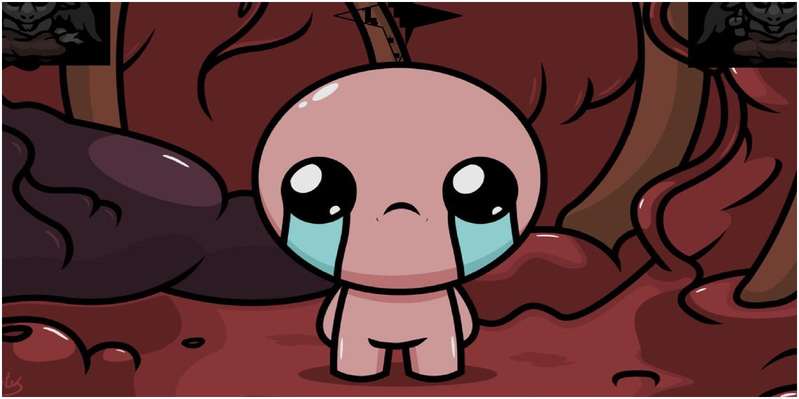 Isaac from The Binding of Isaac concept art.