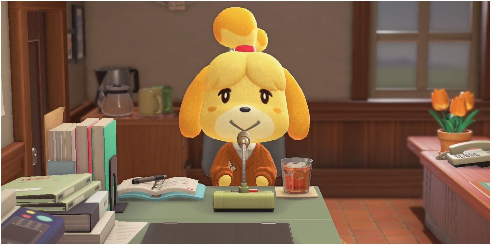 Isabelle's Morning Announcements Animal Crossing New Horizons.Jpg