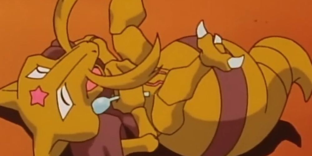 Kadabra Laughing Through Psychic Powers And Unable To Battle