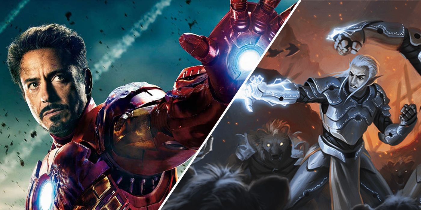 Marvel Iron Man Poster And D&D Artificer Art