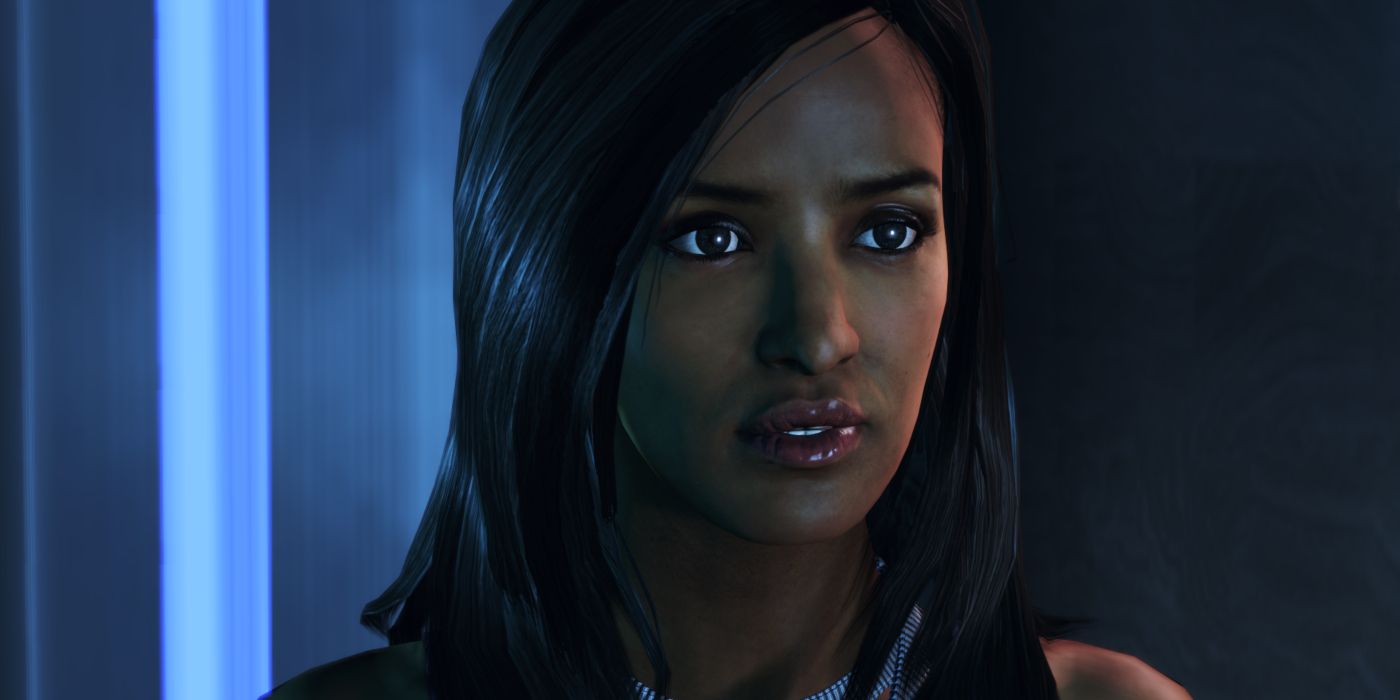 Mass Effect 3 Screenshot Of Maya Brooks Face