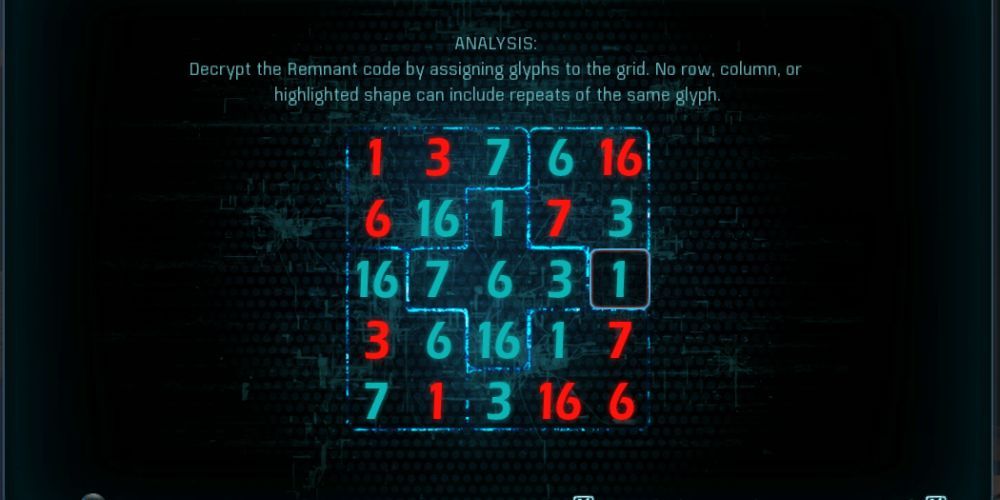 Mass Effect Andromeda Mod Sudoku