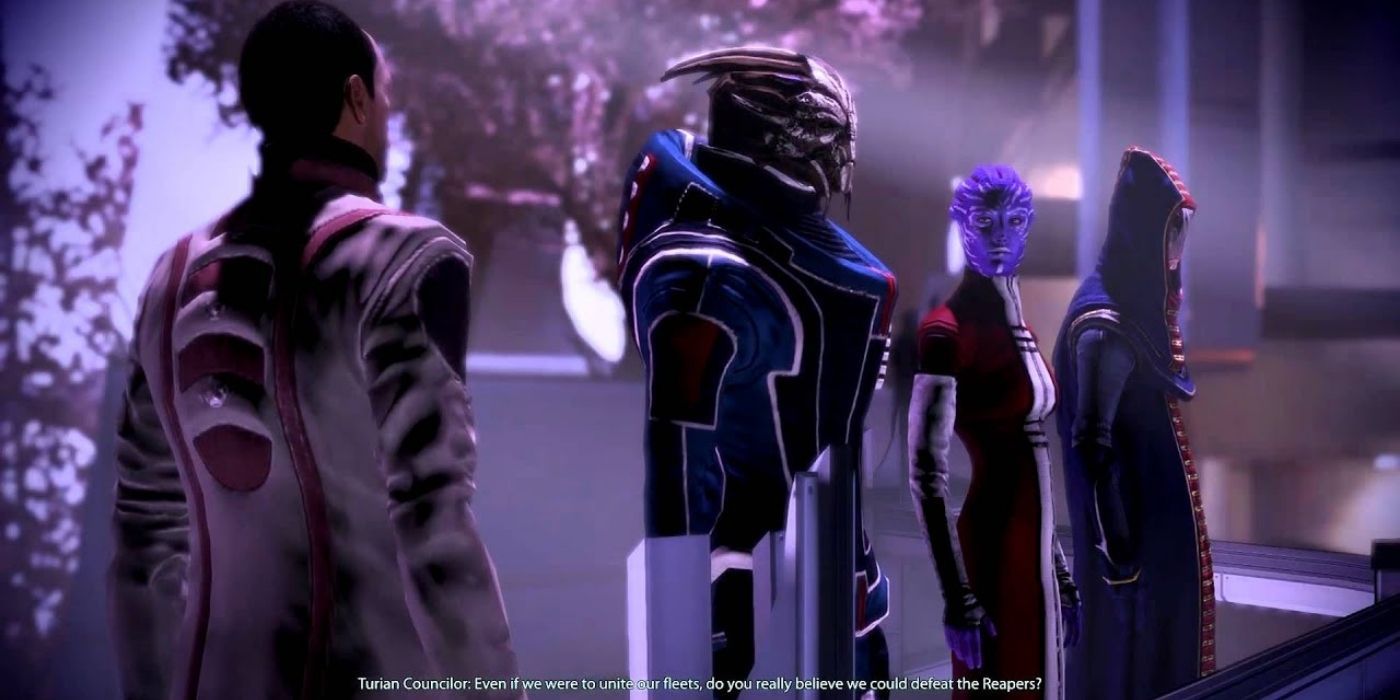 Mass Effect Citadel Council