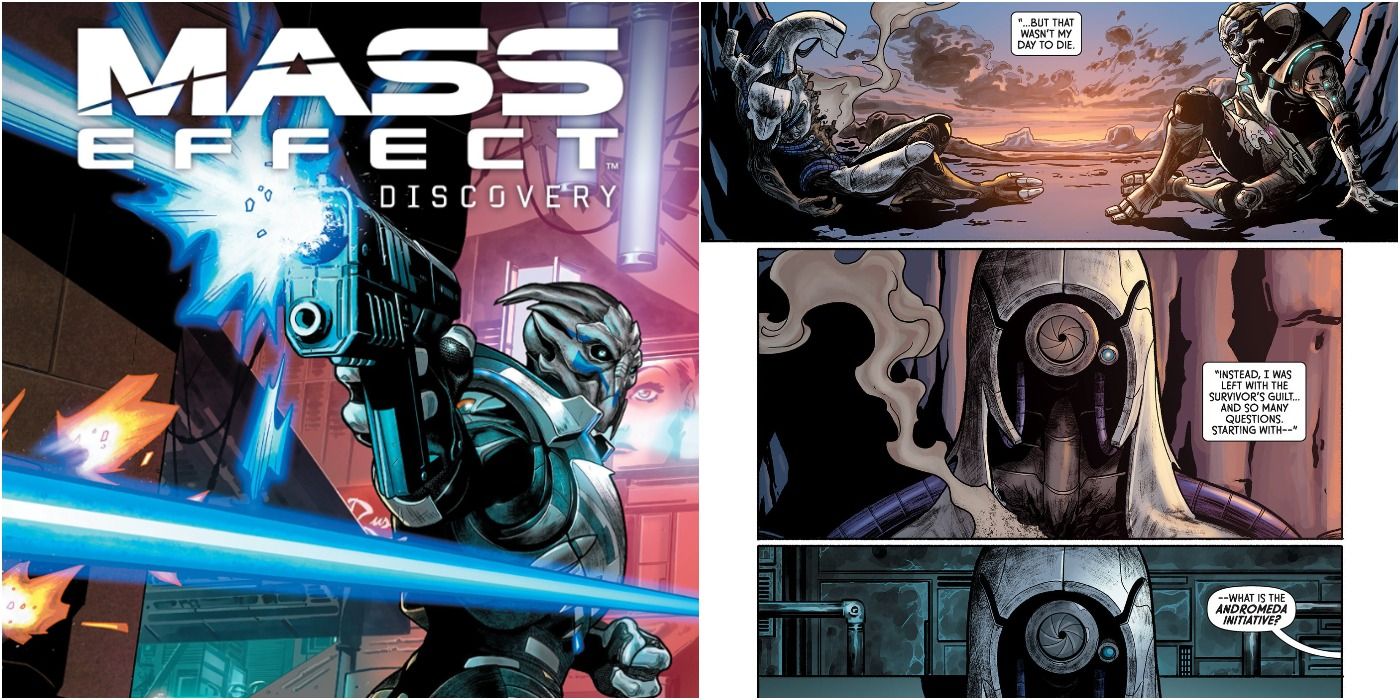 Mass Effect Discovery Cover and Comic