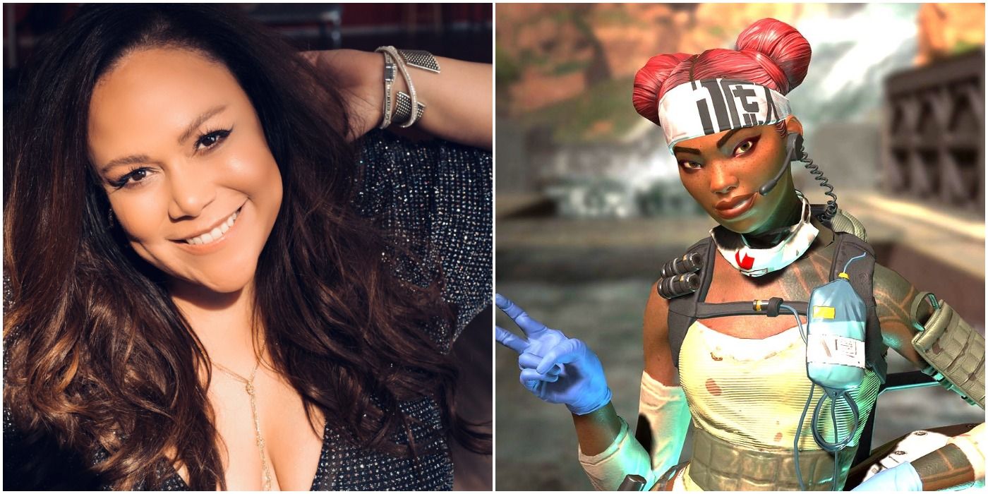 Mela Lee as Lifeline in Apex Legends