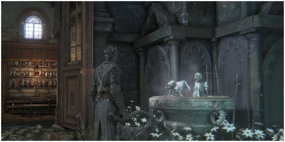 The Messengers' Insight Shop in Bloodborne