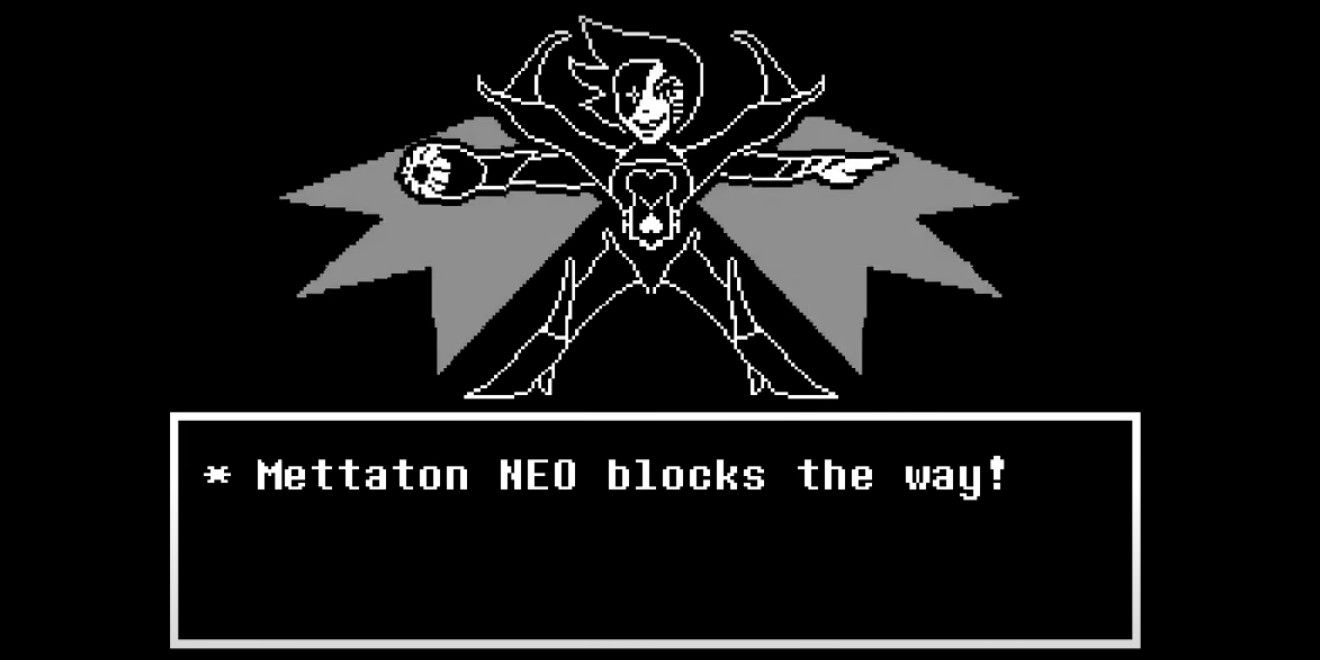 Mettaton NEO Boss battle from Undertale