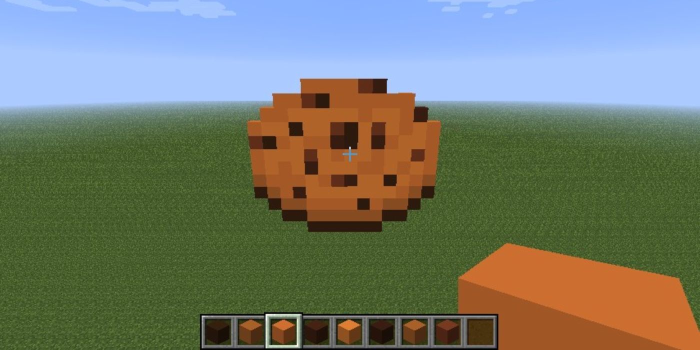 Minecraft giant cookie