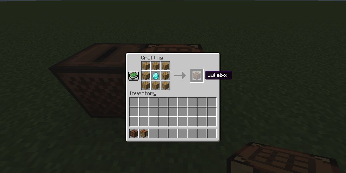 Minecraft Crafting Jukebox