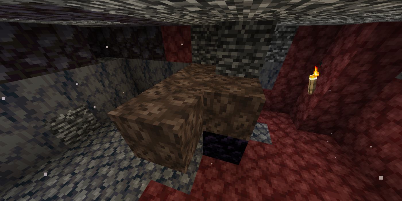 Minecraft laying the wither in the nether