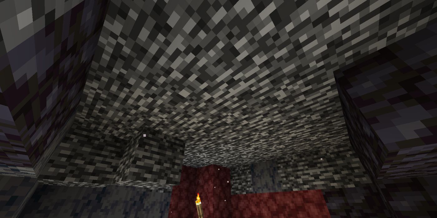 Minecraft nether roof