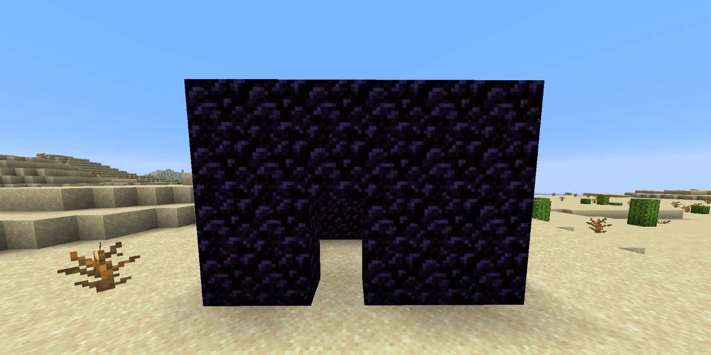 Minecraft obsidian shelter