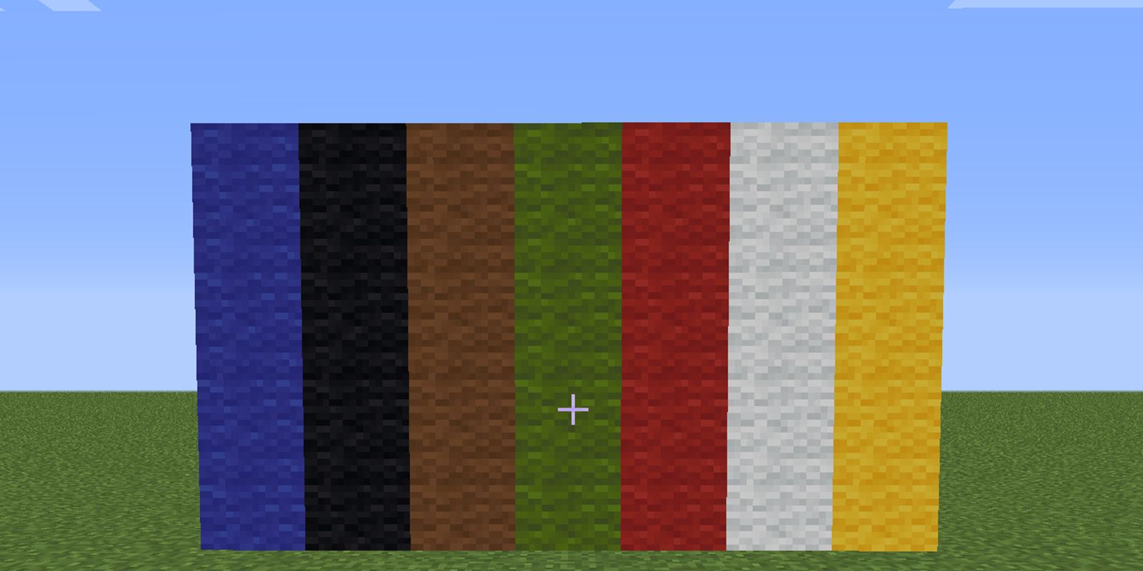 Minecraft Primary Colors