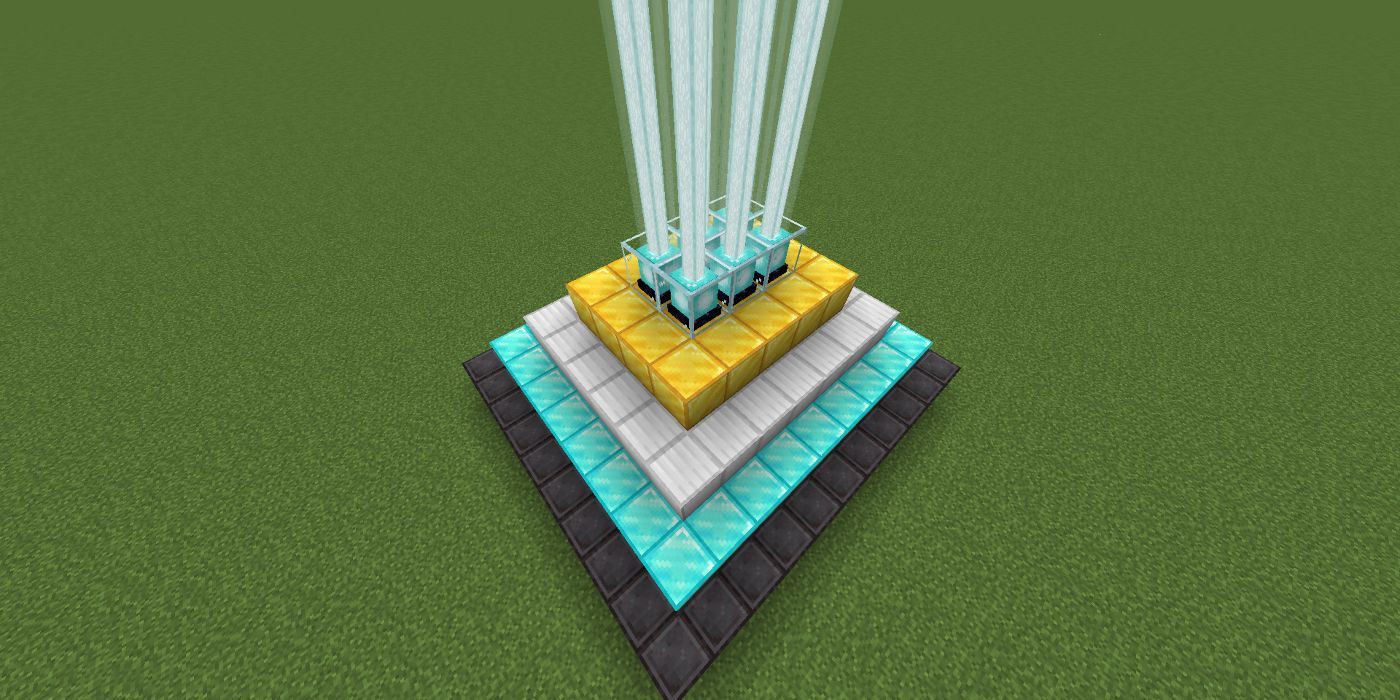 Minecraft Six Beacon Foundation