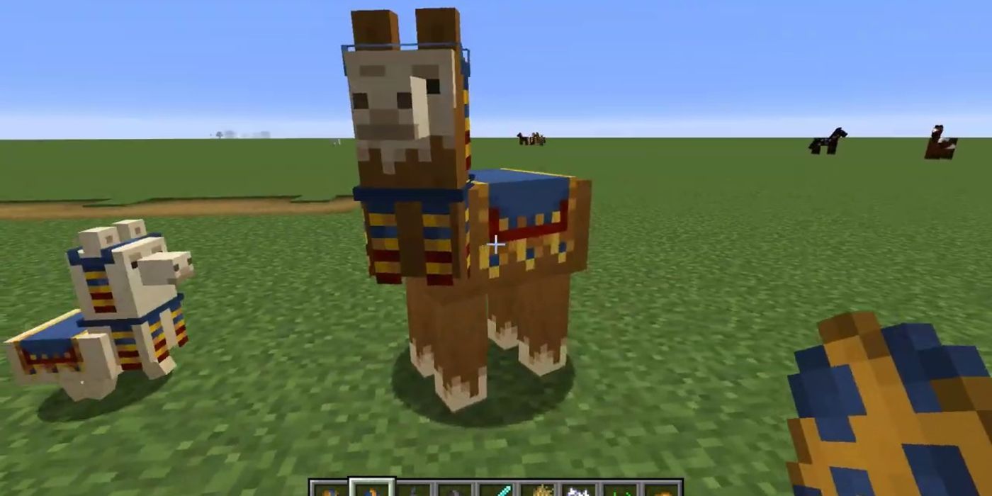 Minecraft Wandering Trader Llama