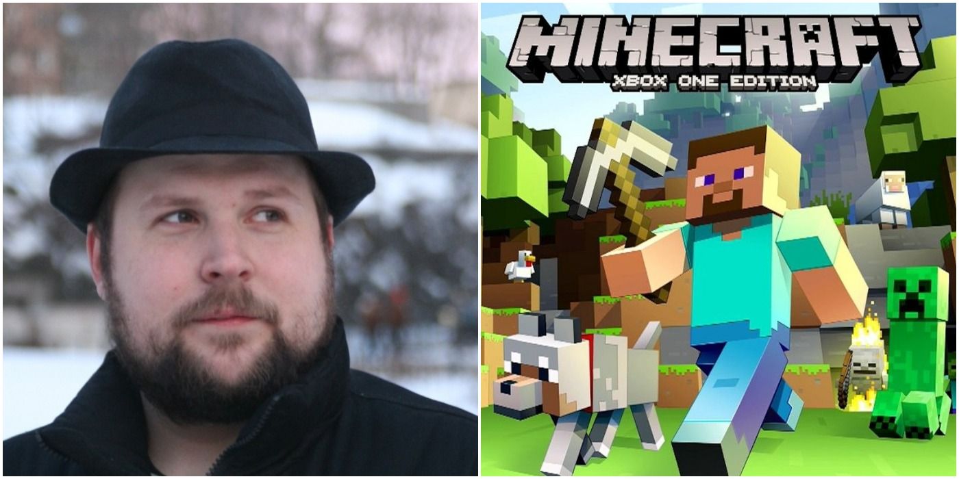 Minecraft header Notch and Xbox One Edition