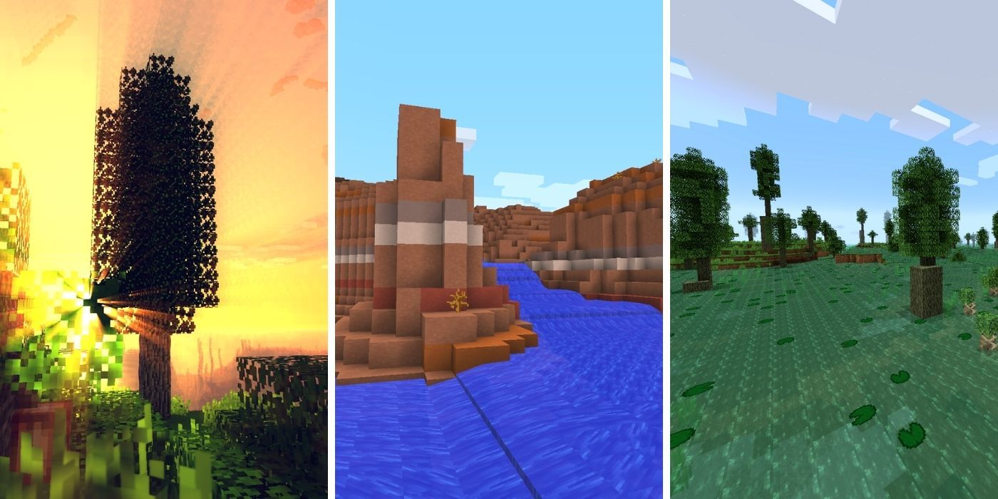 Minecraft Mods - Ancient Trees, Flowing Streams, Swamp Biome