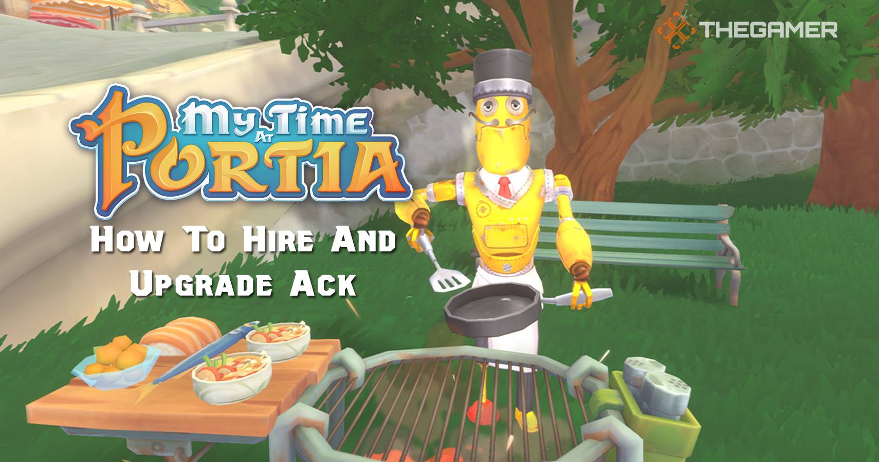 Ack my time at portia