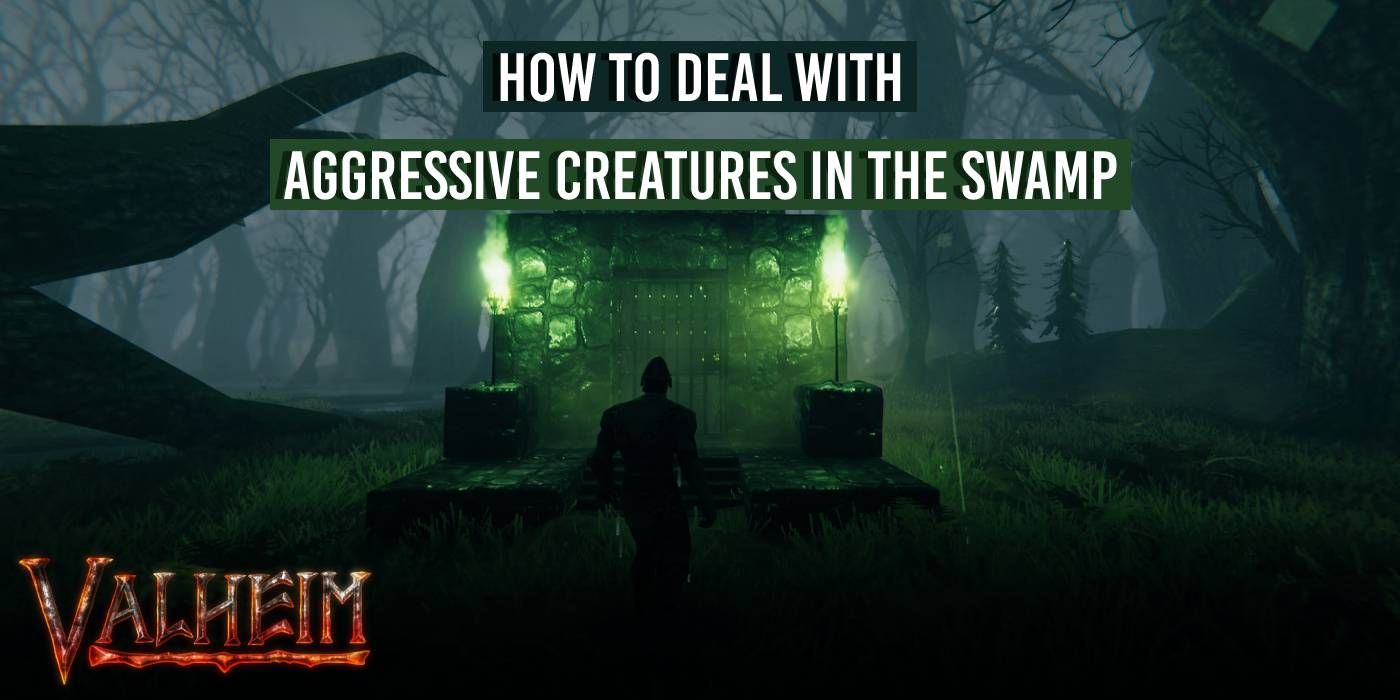 aggressive creatures in the valheim's swamps