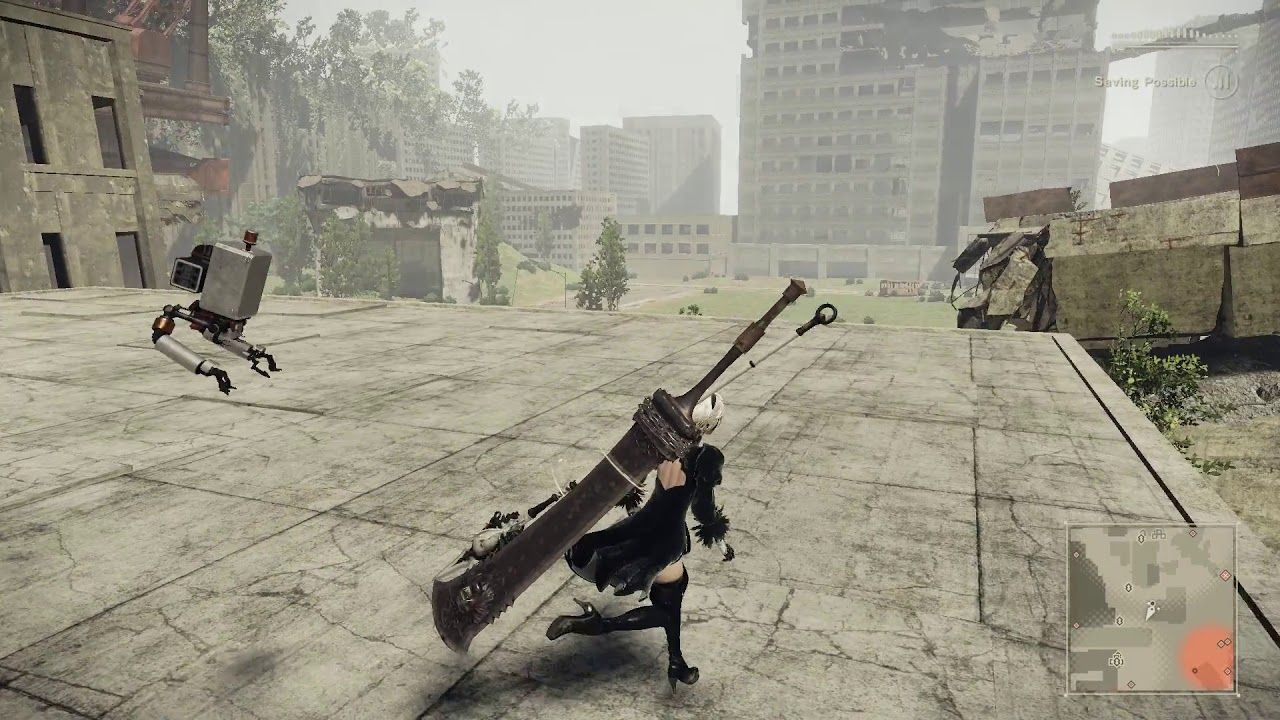 Nier Automata Retrieve the Confidential Intel quest