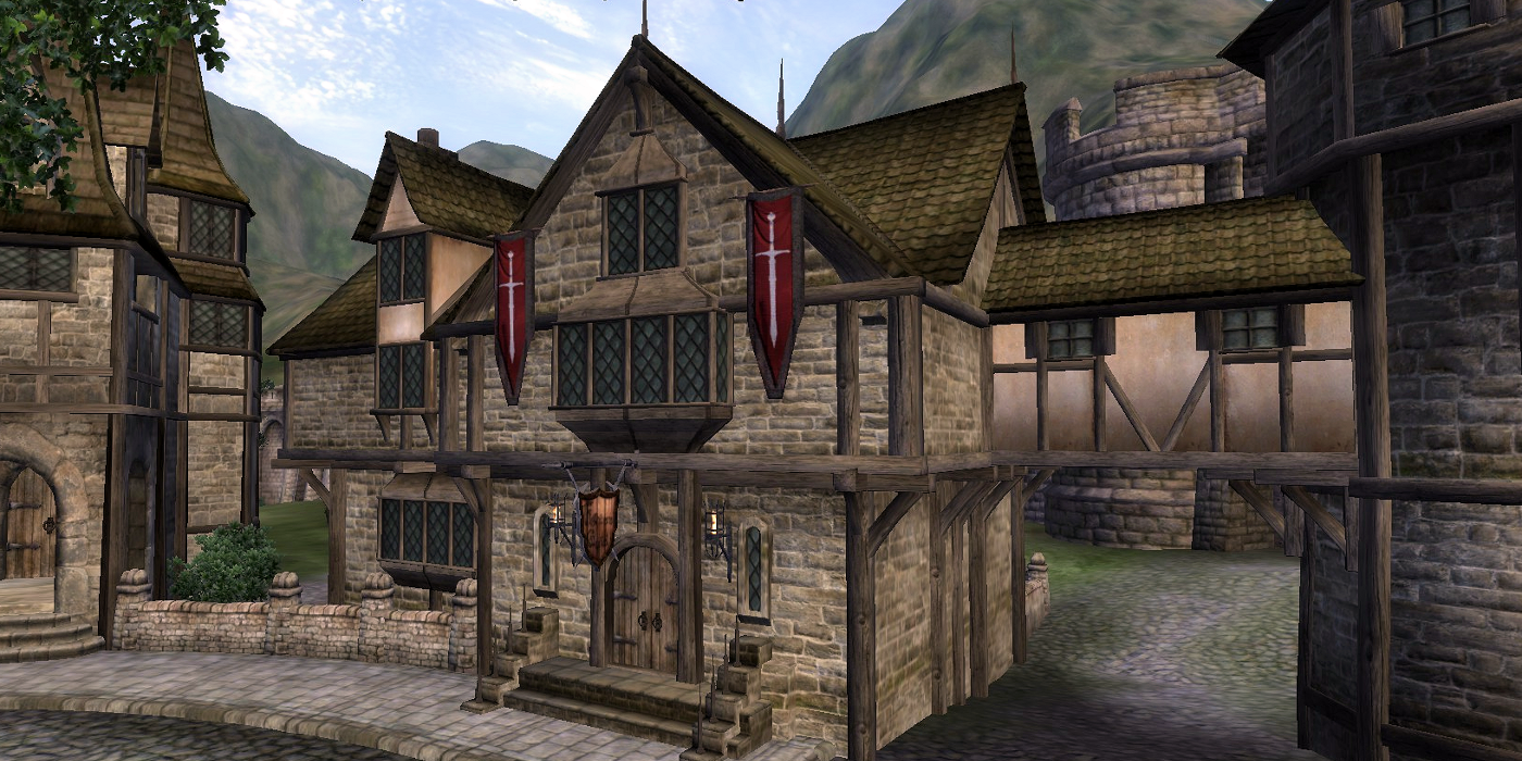 Chorrol's Fighters Guild hall in Oblivion