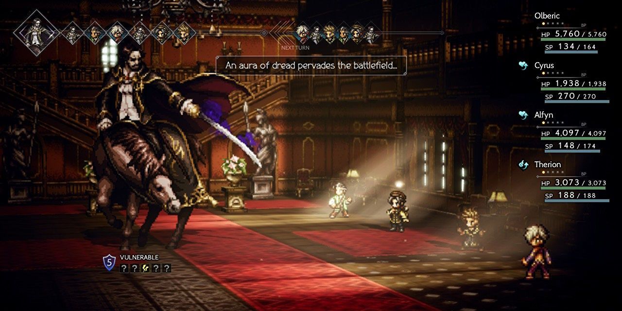 Heathcote takes on Therion and other Octopath Traveler characters.