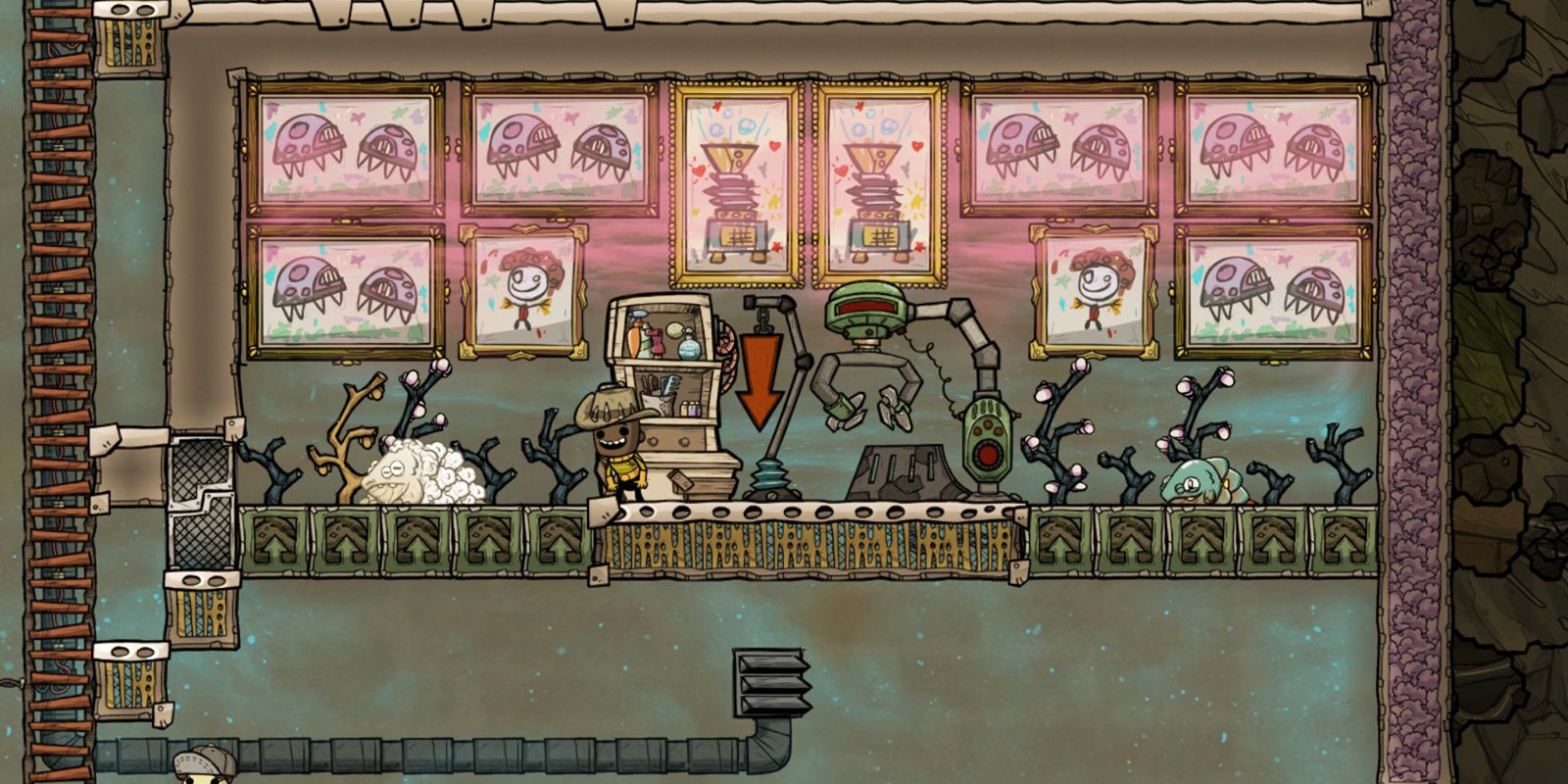 Oxygen Not Included Drecko Farm