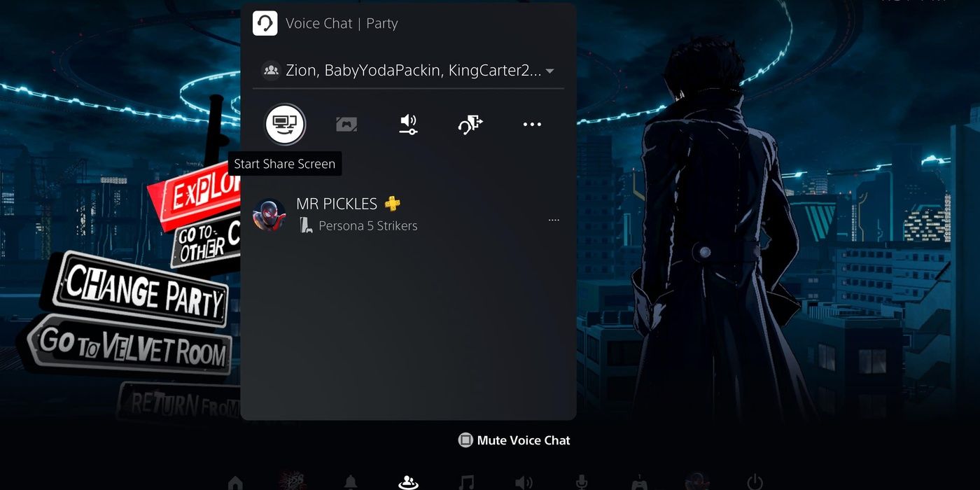 PlayStation 5 Screen Share