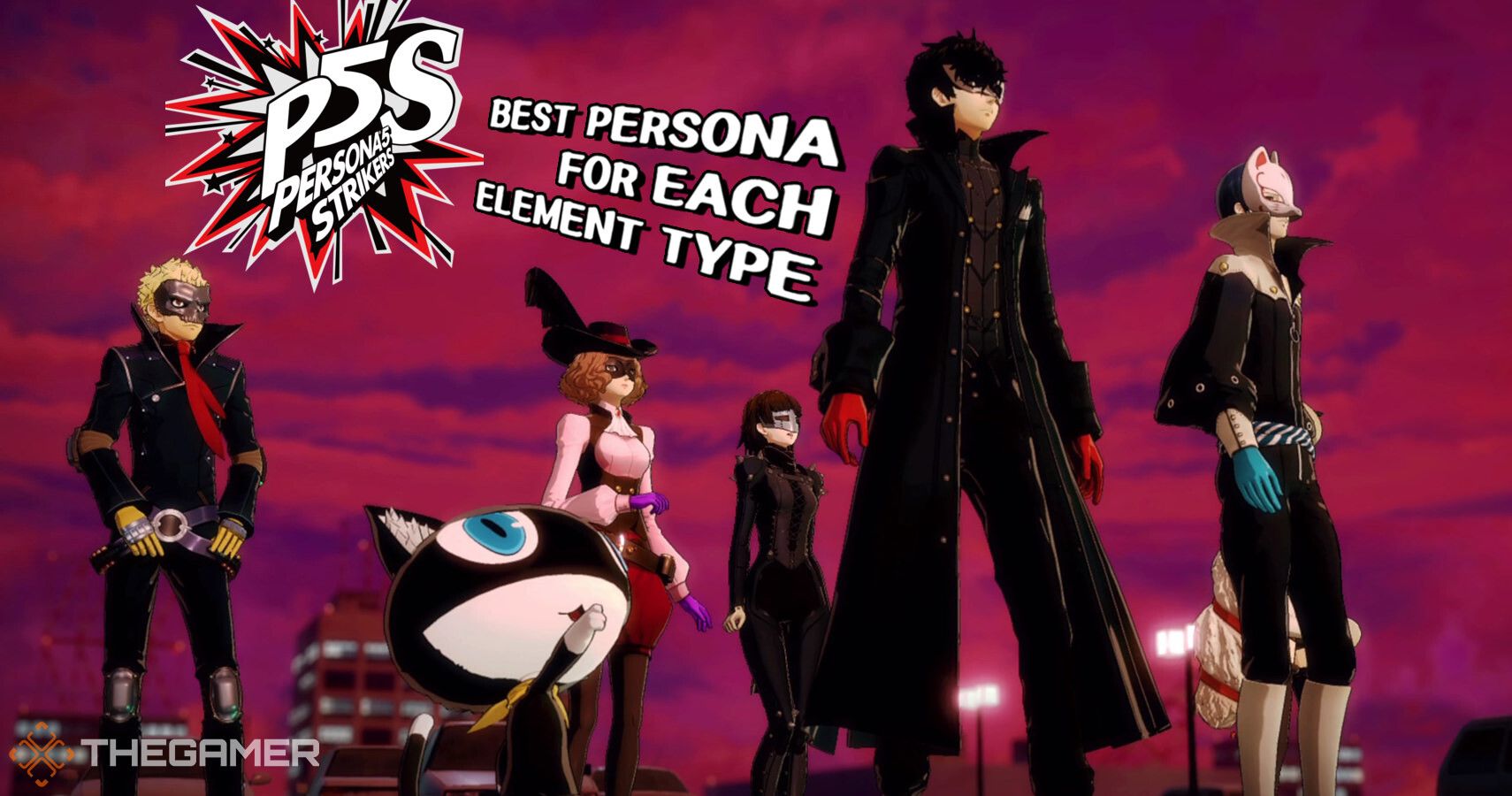 Persona 5 Strikers - Best Persona For Each Element Type