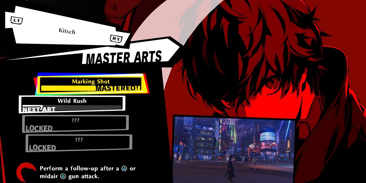 Persona 5 Strikers Joker's Master Arts