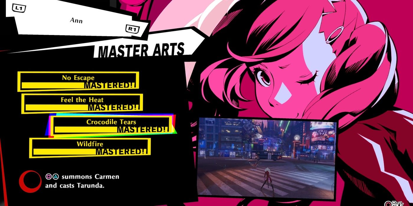 Persona 5 Strikers Mastery Ann