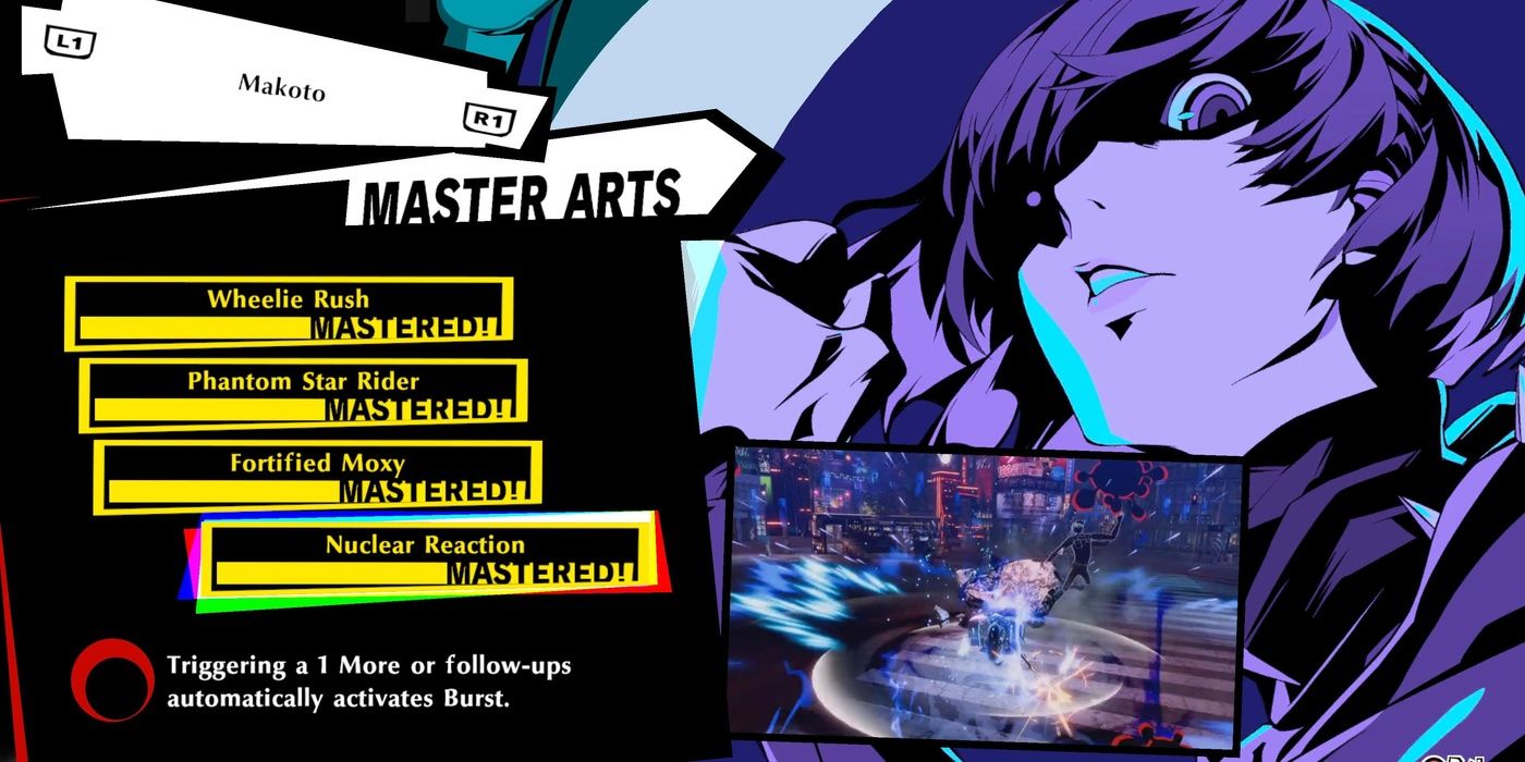 Persona 5 Strikers Mastery Makoto