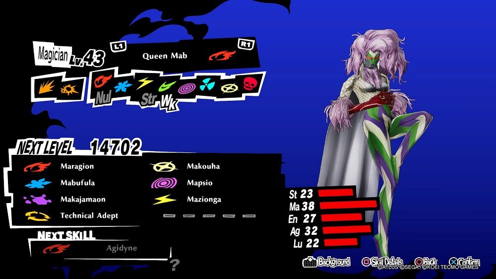 Persona 5 Strikers Queen Mab
