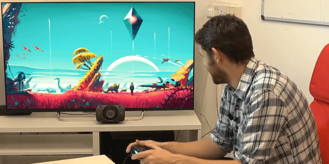 No Man's Sky: Sean Booting Up The Console Version