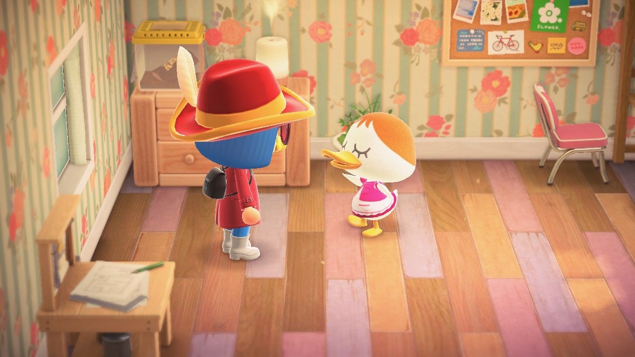 Pom Pom in Animal Crossing