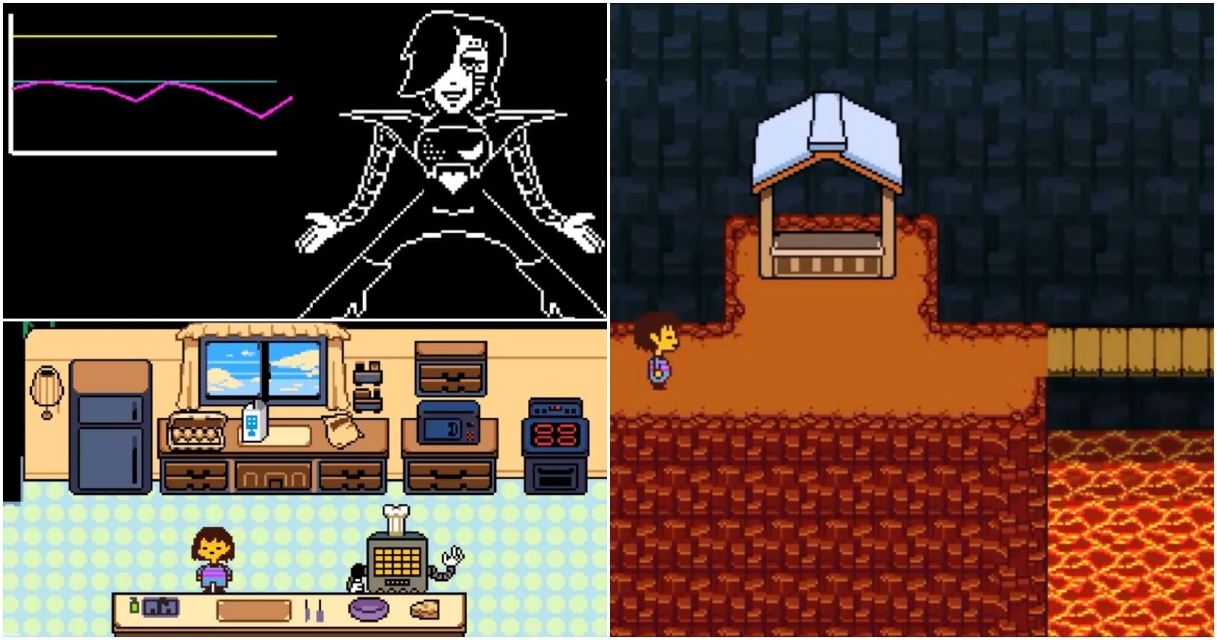 Mettaton Frisk Undertale Hotland Promo RPG Video Game