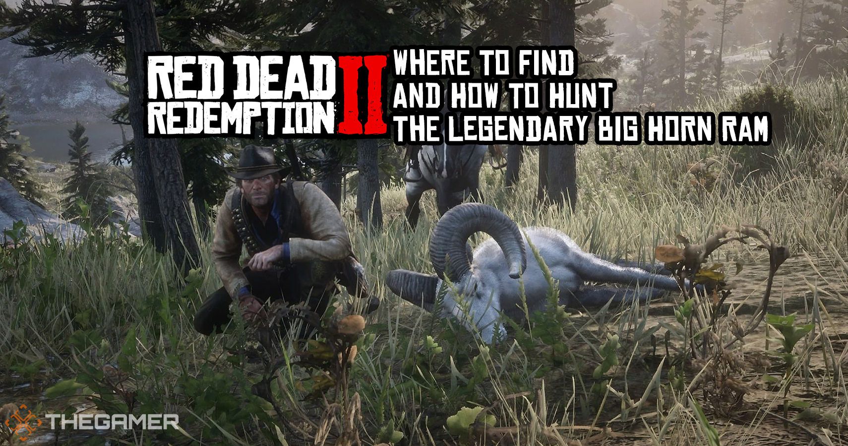 Dead Redemption 2: To Find And How Hunt Legendary Big Horn Ram